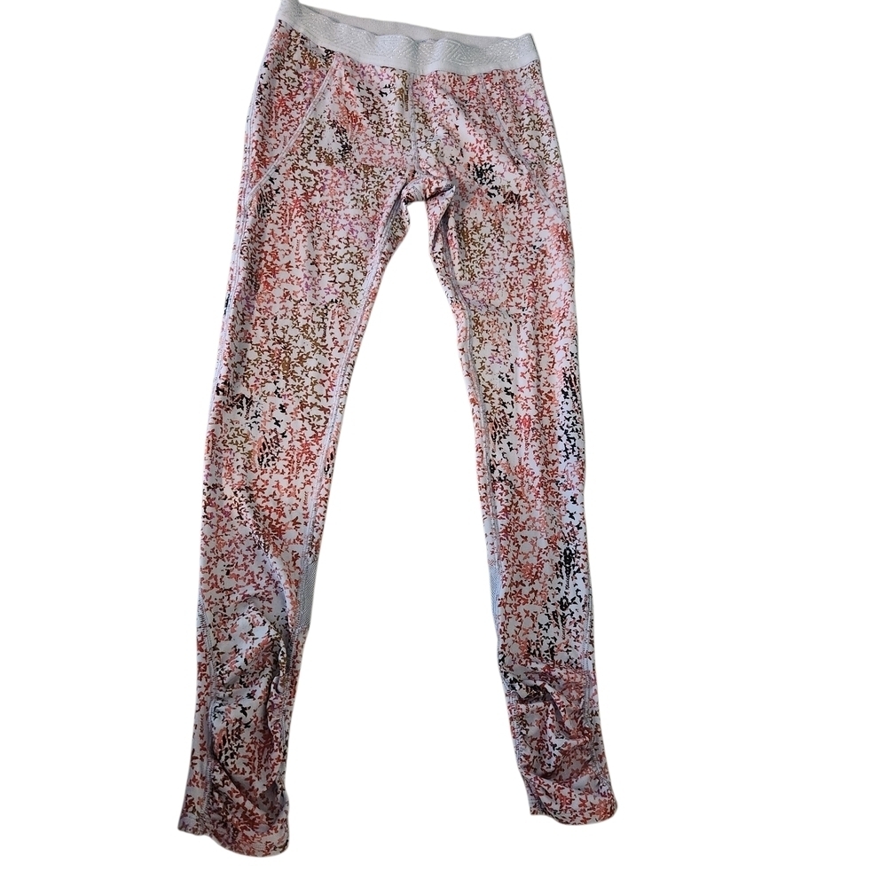 Free People Movement Twist Pointe Printed Low-Rise Legging, Sz S